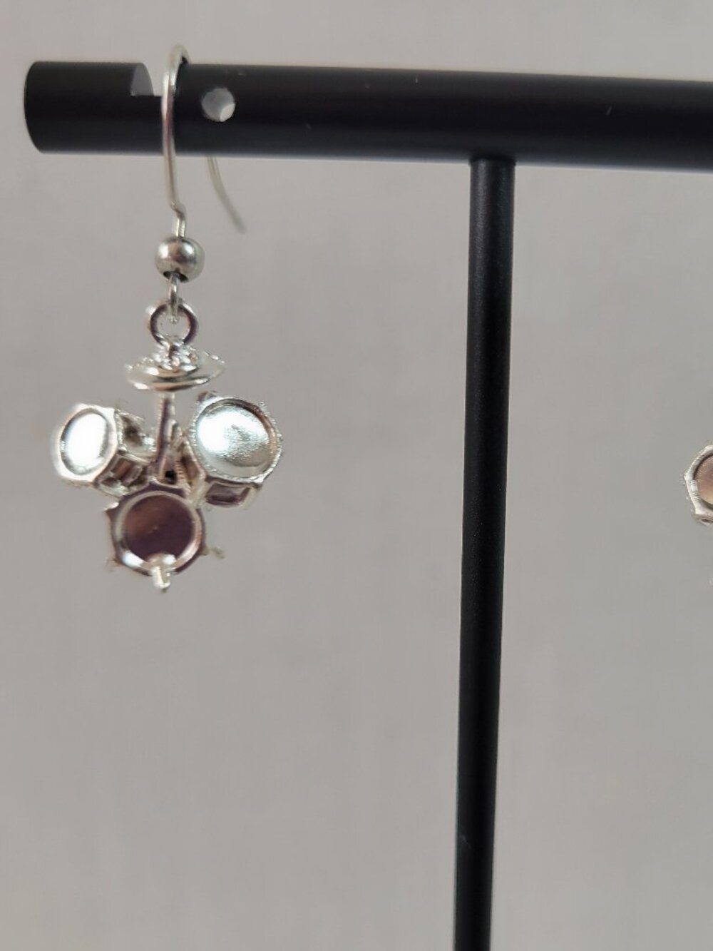 Women Drum Set Dangle Earrings Music Lover Statement Jewelry Percussion E88E